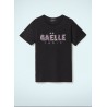 Gaëlle Paris T-shirt girocollo - Nero GAABW00700