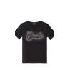 Gaëlle Paris T-shirt girocollo - Nero GAABW00702_PTTS0059