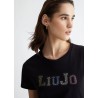 Liu Jo T-shirt con logo - Nero TA4204JS92322222