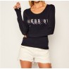 GUESS Pullover Alice W0YR32 Z2NQ0 Navy Slim Fit