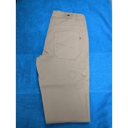 EXE Pantalone in cotone beige