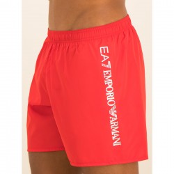 EMPORIO ARMANI EA7 Costume pantaloncini Rosso