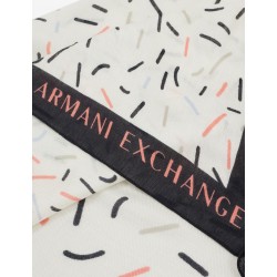 Armani Exchange Sciarpa - Bianco