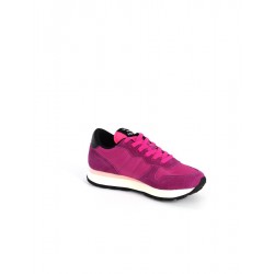 SUN68 Z41201 SNEAKERS RUNNING "ALLY SOLID" IN NYLON - FUXIA SCURO