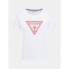 Guess T-shirt triangolo logo - Bianco W1YI1BI3Z11