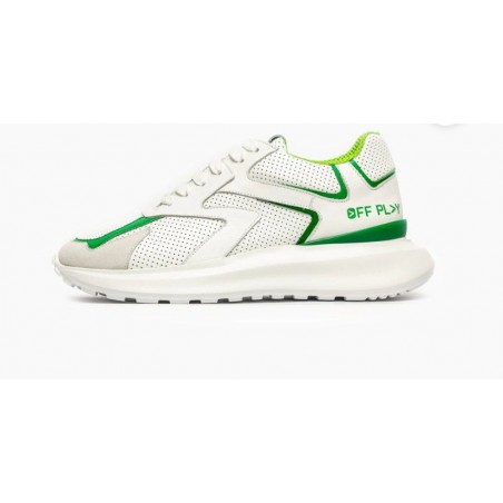 OFF PLAY Sneakers Monza - Bianco Verde
