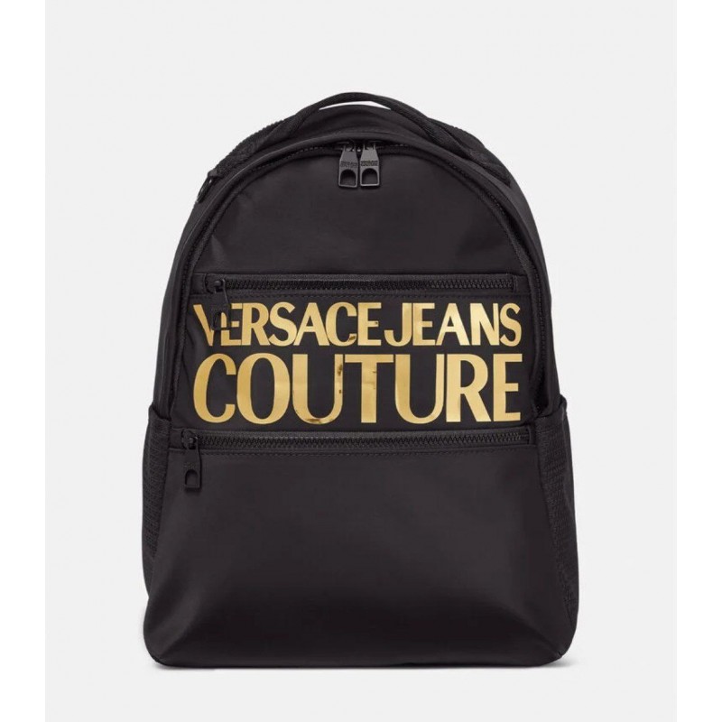 Versace Jeans Couture Zaino con logo - Nero E72YA4BF1-EZS279_E899
