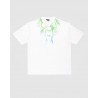 Phobia Archive T-shirt fulmine verde e azzurro - Bianco PH/1WGRLB