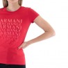 Armani Exchange T-shirt logo - Rosso 3LYTKM YJ16Z 14AC