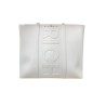 John Richmond Shopping bag con logo grande - Bianco RWP23177B0