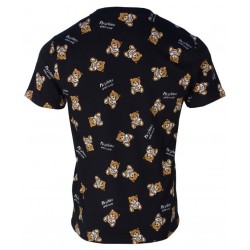 Love Moschino T-shirt teddy bear - Nero V1A0702 4417