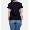 Love Moschino T-shirt  in cotone - Nero V6A0781-4410