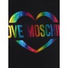 Love Moschino Maglietta slim Fit in jersey di cotone - Nero W4F732HM3876