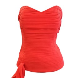 Guess Top bustier - Rosso W92H0JWBKQ0-G51