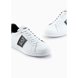 Emporio Armani EA7 Sneakers Classic EA7 - Bianco e nero  X8X102XK3461Q678